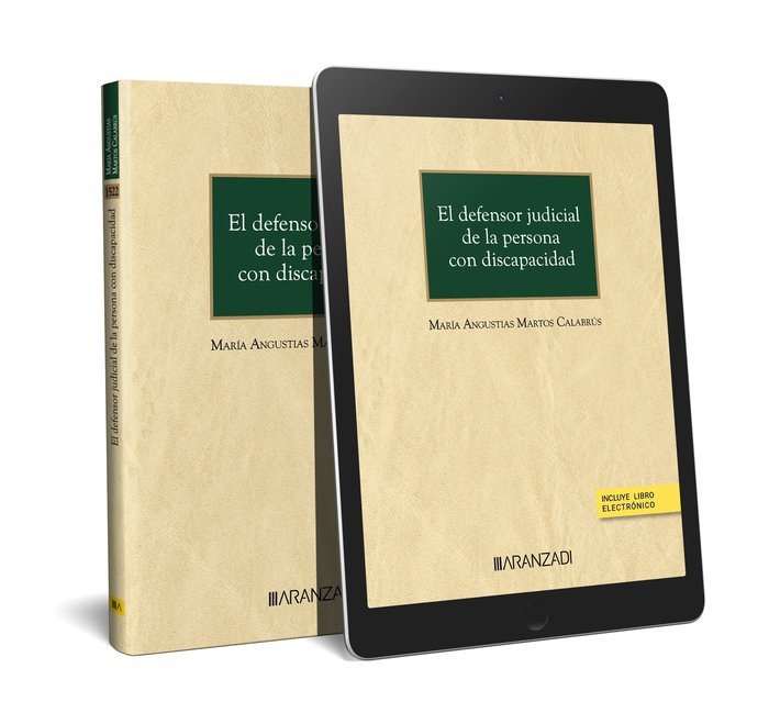 EL DEFENSOR JUDICIAL DE LA PERSONA CON DISCAPACIDAD PAPEL - 9788411620970 Imagen principal del producto