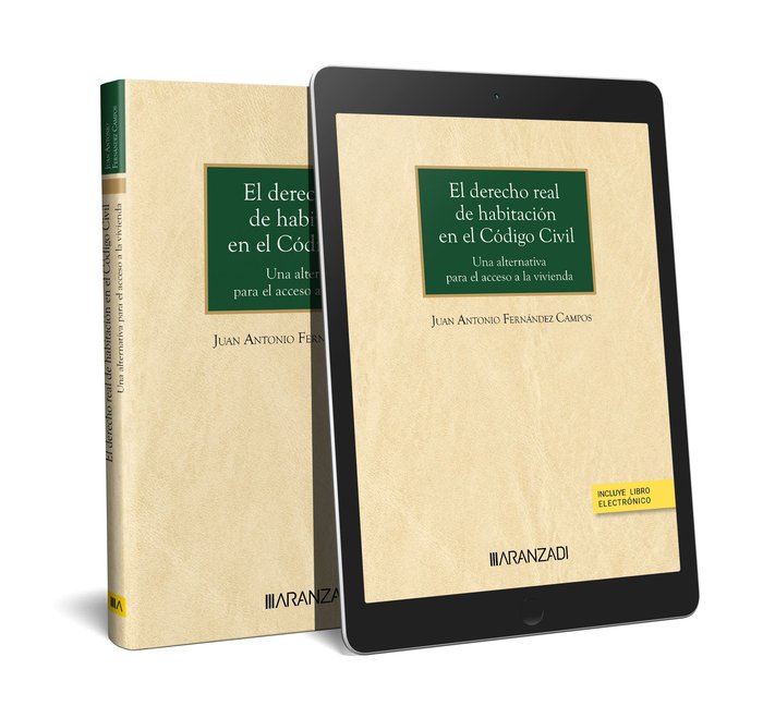 DERECHO REAL DE HABITACION EN EL CODIGO CIVIL - 9788411625159