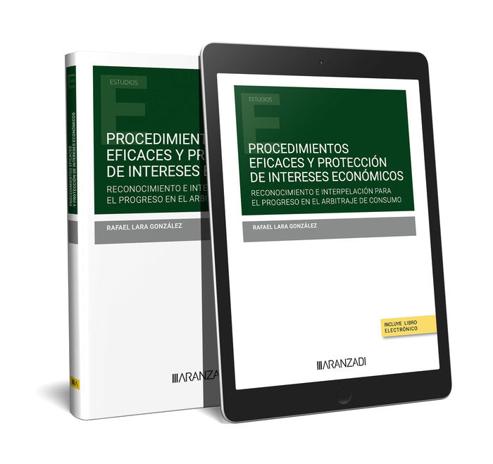 PROCEDIMIENTOS EFICACES Y PROTECCION DE INTERESES ECONOMICOS - 9788411628112 Imagen principal del producto