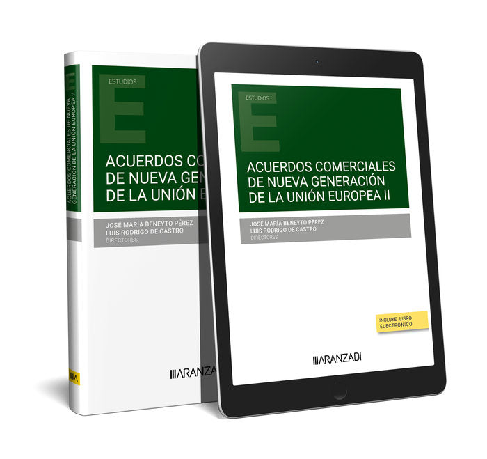 ACUERDOS COMERCIALES DE NUEVA GENERACION DE LA UNION EUROPEA - 9788411629508 Imagen principal del producto