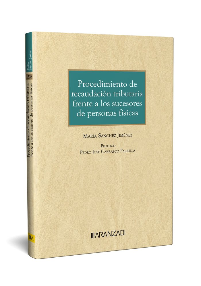 PROCEDIMIENTO DE RECAUDACION TRIBUTARIA FRENTE A LOS SUCESOR - 9788411632225 Imagen principal del producto