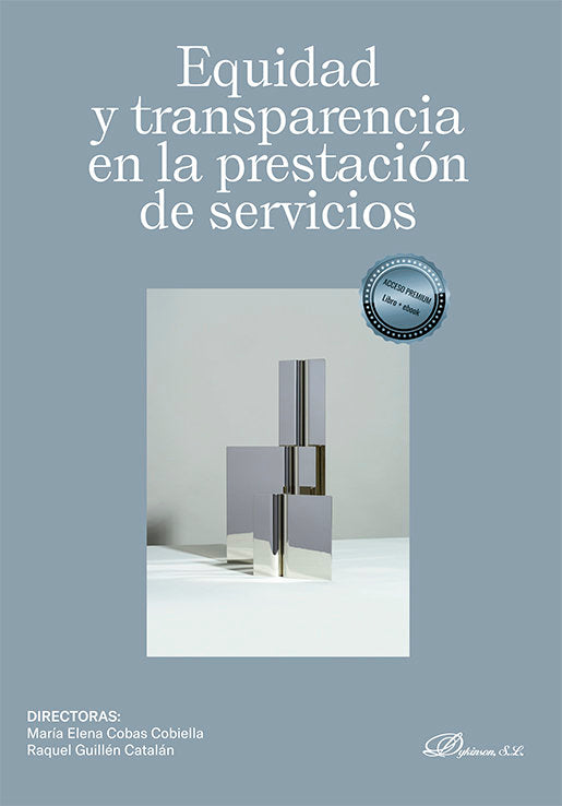 EQUIDAD Y TRANSPARENCIA EN LA PRESTACION DE SERVICIOS - 9788411701150 Imagen principal del producto