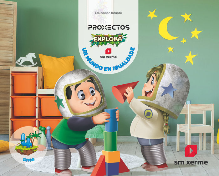Un Mundo en Igualdade 4AÑOS Galicia Explora Ciclo 24 (Xerme Sm) - 9788411790475