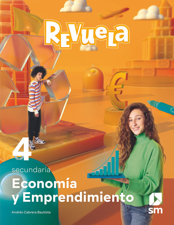 Economía y emprendimiento. 4 Secundaria. Revuela | Varios autores | 9788411820769 (SM) Imagen principal del producto