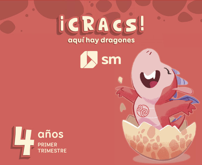 GLOBALIZADO CRACS AQUI HAY 4AÑOS 1oTRIM 24 | MENENDEZ, PILAR/ECHEVARRIA, ESTHER/MESTR | 9788411822497 (Sm) Imagen principal del producto