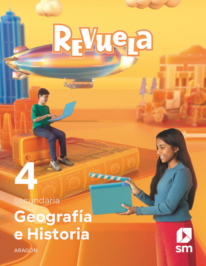 Geografía e Historia 4º ESO Aragón Revuela 24 (Sm) - 9788411823982