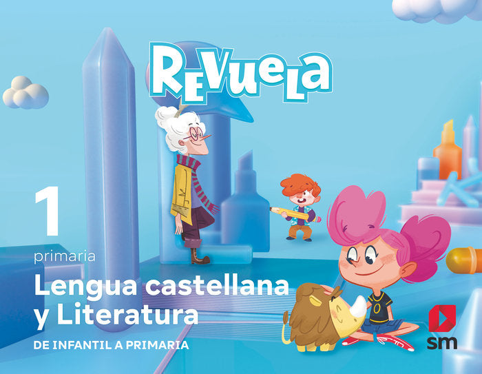 LENGUA CASTELLANA 1oEP TRIMESTRE REVUELA 24 | MARTINEZ, RAQUEL/ORO PRADERA, BEGOÑA/ECH | 9788411826570 (Sm) Imagen principal del producto