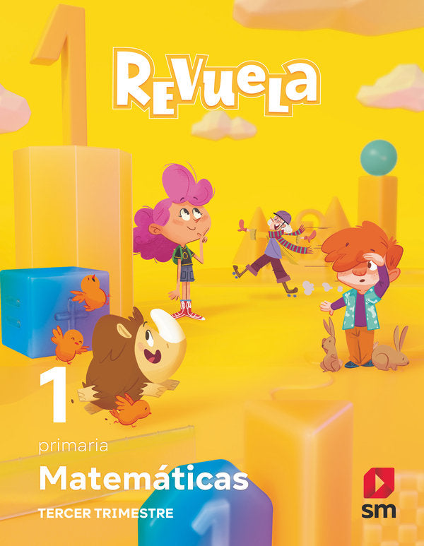 MATEMATICAS 1oEP TRIMESTRE REVUELA 24 | MARTINEZ, RAQUEL/BERNABEU RUIZ, JAVIER | 9788411826587 (Sm) Imagen principal del producto