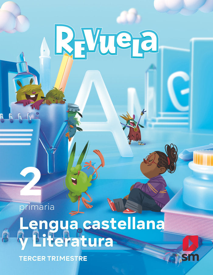 LENGUA CASTELLANA 2º de Primaria TRIMESTRE REVUELA 24 | MENENDEZ, PILAR/GARCIA-ROJO CANTON, PATR | 9788411826594 (Sm) Imagen principal del producto