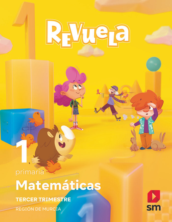 MATEMATICAS 1oEP TRIMESTRE MURCIA REVUELA 24 | MARTINEZ, RAQUEL/BERNABEU RUIZ, JAVIER | 9788411826655 (Sm) Imagen principal del producto