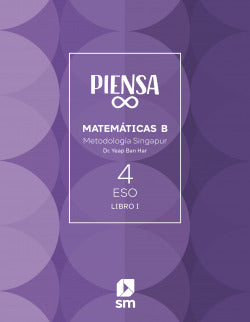 (25).MATEMATICAS 4º ESO Piensa Infinito. Singapur (Sm) - 9788411829892