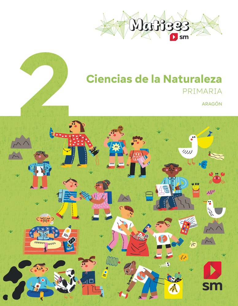Ciencias de la Naturaleza 2º EP Aragón Matices 25 (Sm) - 9788411829915
