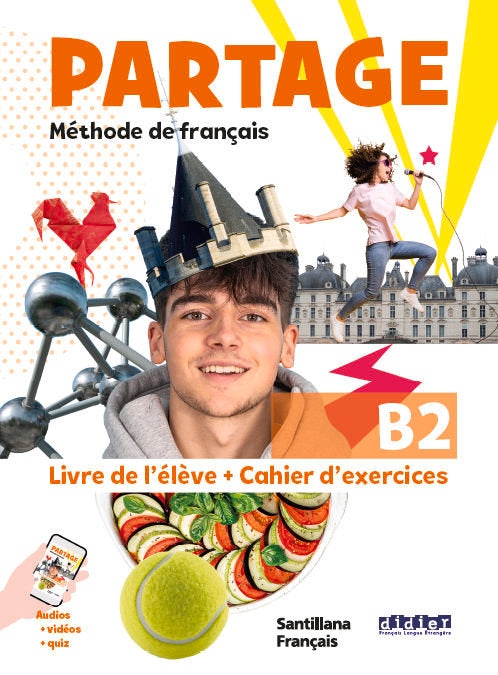 ✅ PARTAGE B2 2ºBACH LIVRE+CAHIER 24 - 9788411900652 Imagen principal del producto