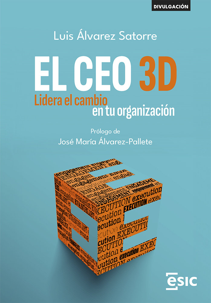 EL CEO 3D | ALVAREZ SATORRE, LUIS | ESIC EDITORIAL | 9788411920421 Imagen principal del producto
