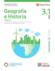 Geografía e Historia 3 (3.1-3.2+Separatas) Comunidad de Madrid (Comunidad en Red) | Varios autores | 9788411937740 (VICENS VIVES)