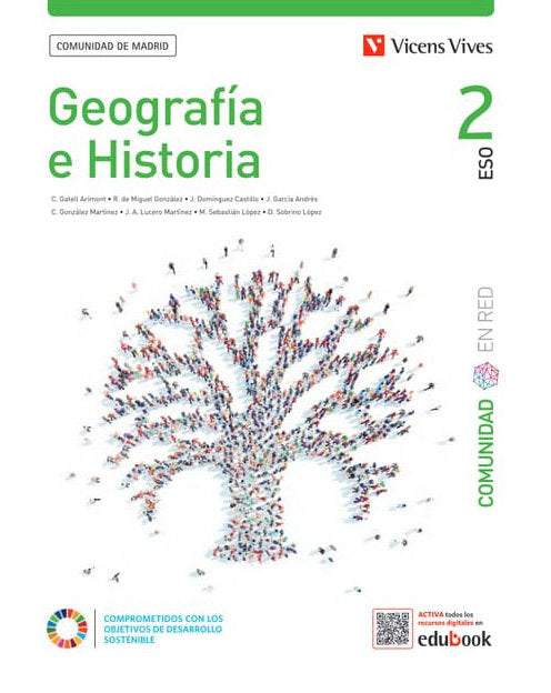 Geografía e Historia 2º ESO Madrid Comunidad Zoom 24 (Vicens Vives) - 9788411937757