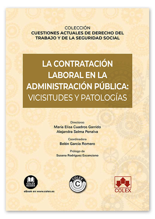 LA CONTRATACION LABORAL EN LA ADMINISTRACION PUBLICA VICISI - 9788411940184 Imagen principal del producto