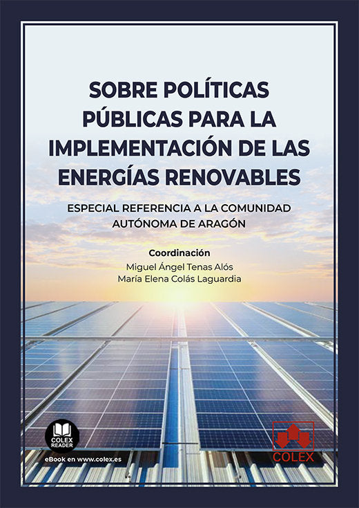 SOBRE POLITICAS PUBLICAS PARA LA IMPLEMENTACION DE LAS ENERG - 9788411940429