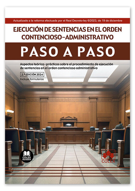 EJECUCION DE SENTENCIAS EN EL ORDEN CONTENCIOSO ADMINISTRAT - 9788411942751 Imagen principal del producto
