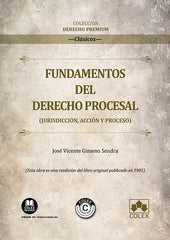 FUNDAMENTOS DEL DERECHO PROCESAL JURISDICCION ACCION Y PROC - 9788411943031