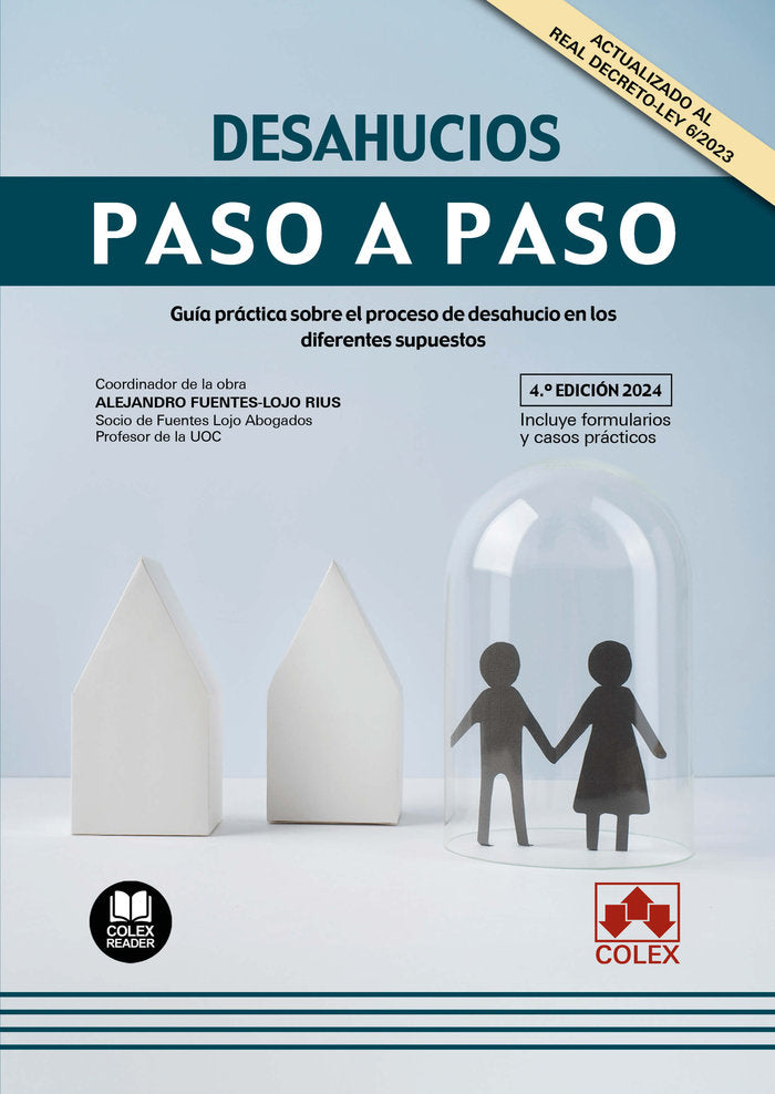 DESAHUCIOS PASO A PASO 2024 - 9788411944526 Imagen principal del producto
