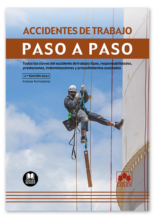 ACCIDENTES DE TRABAJO PASO A PASO - 9788411945134 Imagen principal del producto