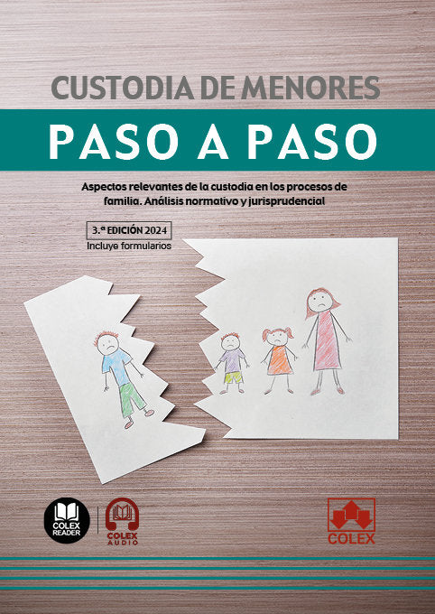 CUSTODIA DE MENORES PASO A PASO 2024 - 9788411945677