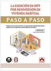 EXENCION EN IRPF POR REINVERSION EN VIVIENDA HABITUAL PASO - 9788411948463