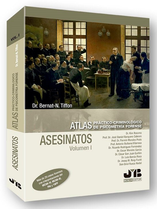 ATLAS PRACTICO-CRIMINOLOGICO DE PSICOMETRIA FORENSE VOL I | TIFFON NONIS, BERNAT-N, | JMB | 9788412089240