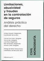 LIMITACIONES ABUSIVIDAD Y FRAUDES CONTRATACION DE SEGUROS - 9788412158571 Imagen principal del producto