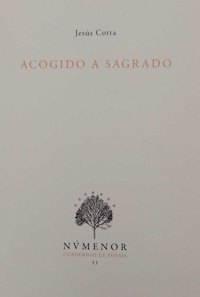 ACOGIDO A SAGRADO I Cotta Lobato, Jesús I Fundación Altair I 9788412258448 Imagen principal del producto