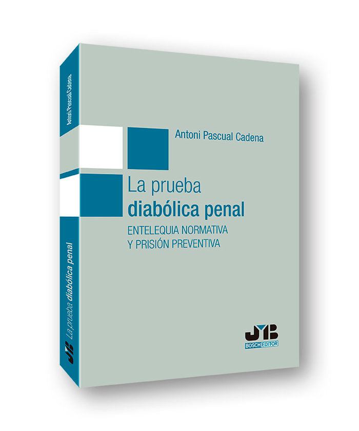LA PRUEBA DIABOLICA PENAL - 9788412282788 Imagen principal del producto