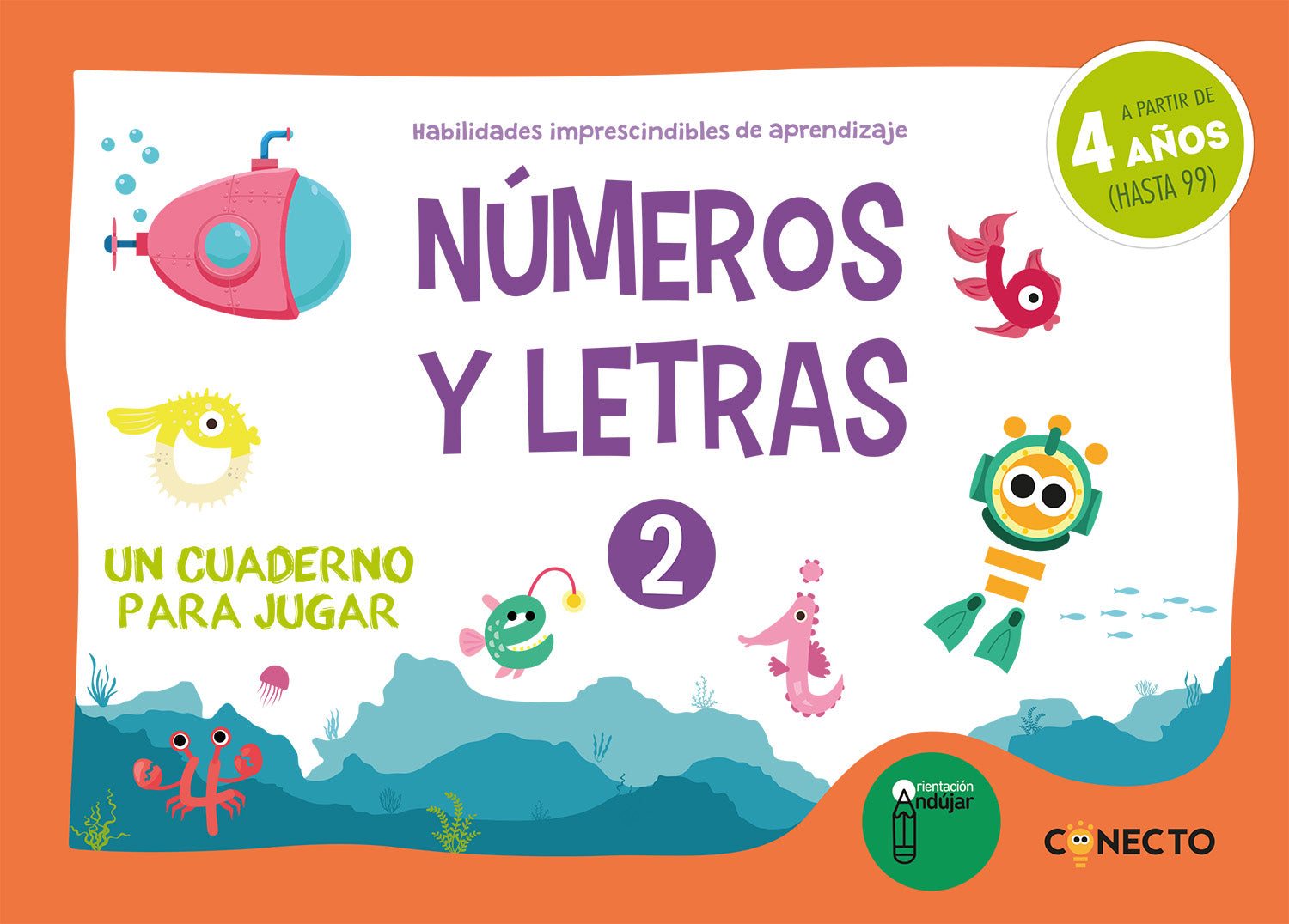Números y Letras 2. un Cuaderno para Jugar (4 Años) Imagen principal del producto
