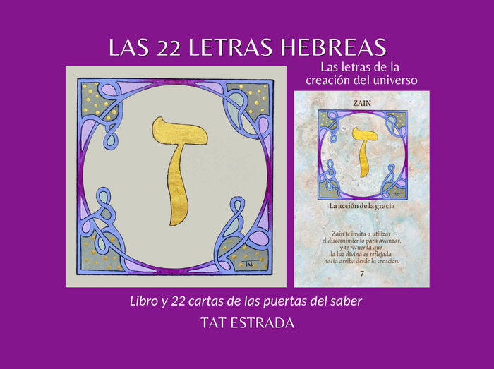 LAS 22 LETRAS HEBREAS I Estrada, Tat I Sílvia Gallego Yoga I 9788412464160 Imagen principal del producto