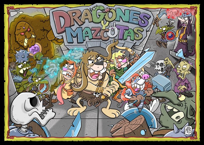DRAGONES Y MAZCOTAS | Martin Ojeda,ruben Mudito | 9788412530506 (Maldragon editorial)
