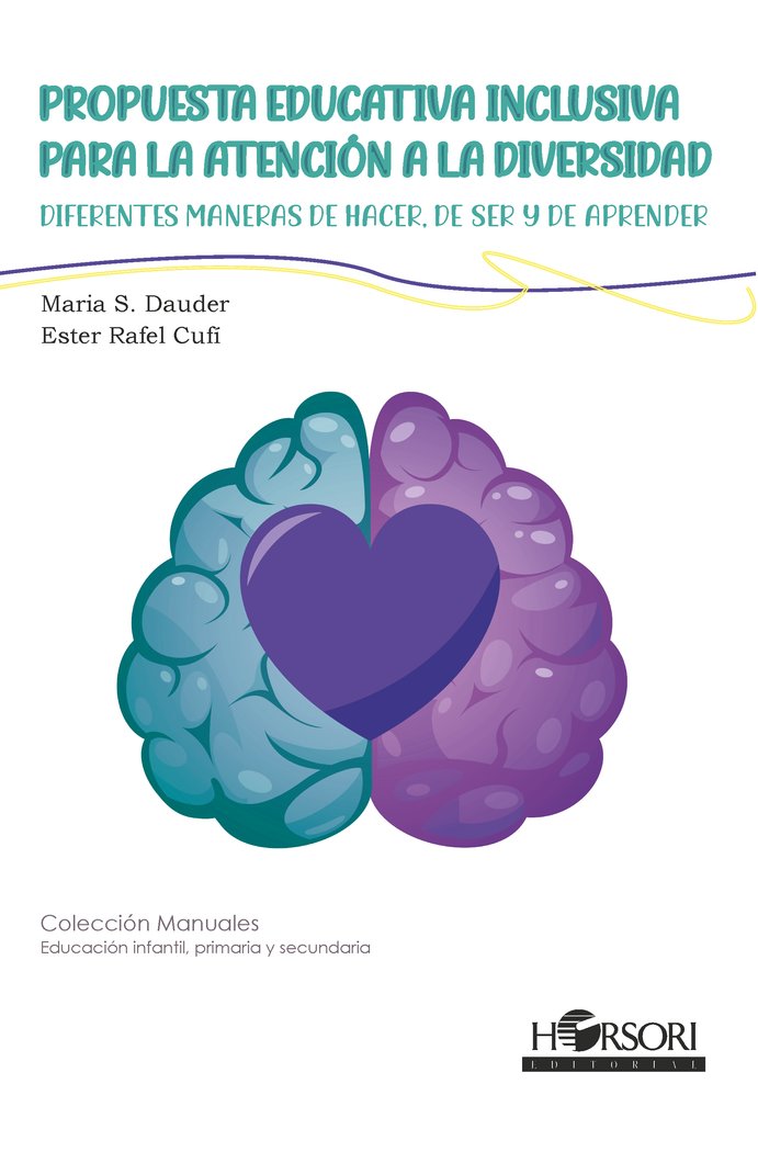 PROPUESTA EDUCATIVA INCLUSIVA PARA LA ATENCION A LA DIVERSI | RAFEL CUFI,ESTER/SANCHEZ DAUDER,MARIA | HORSORI | 9788412616798 Imagen principal del producto