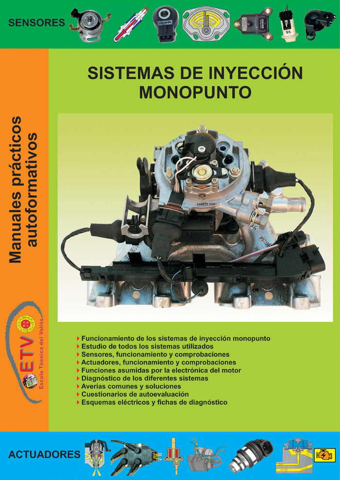 SISTEMAS DE INYECCION MONOPUNTO - 9788412636529 Imagen principal del producto