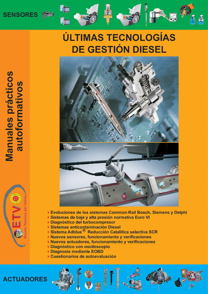 ÚLTIMAS TECNOLOGIAS DE GESTION DIESEL - 9788412636574 Imagen principal del producto