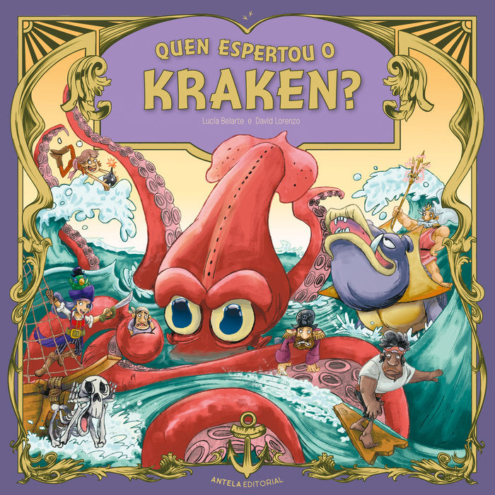 QUEN ESPERTOU O KRAKEN? I Belarte, Lucía I Antela Editorial I 9788412721720 Imagen principal del producto