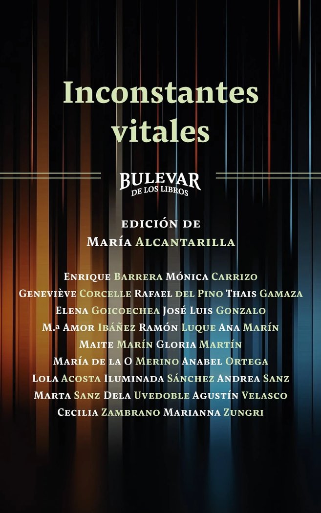 INCONSTANTES VITALES I Varios autores I Bulevar de los Libros I 9788412734126 Imagen principal del producto