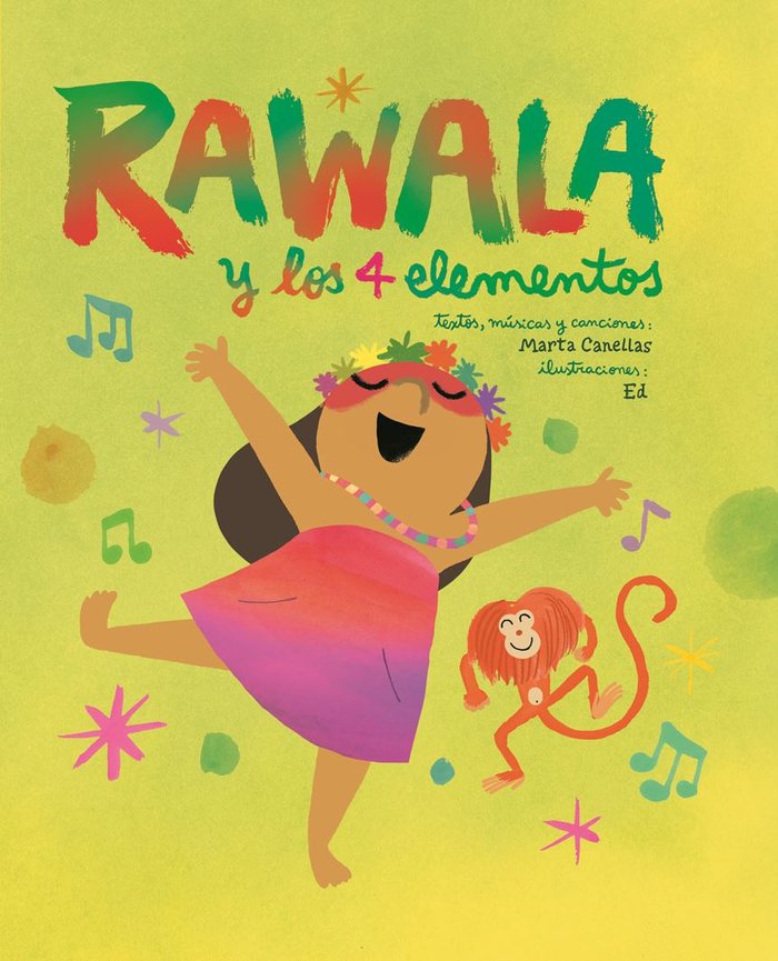RAWALA Y LOS 4 ELEMENTOS | Canellas Crusellas,marta | 9788412783681 (Bellaterra musica ed) Imagen principal del producto