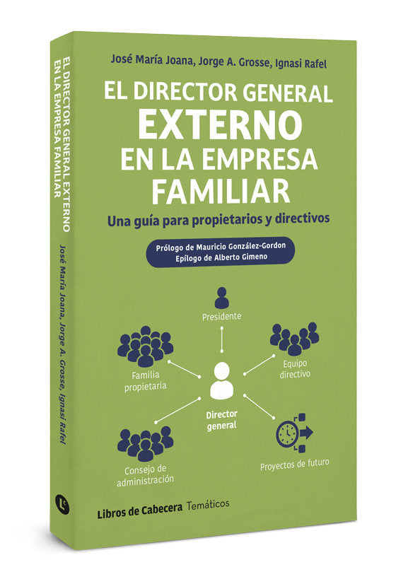 DIRECTOR GENERAL EXTERNO EN LA EMPRESA FAMILIAR,EL | GROSSE,JORGE A/JOANA,JOSE MARIA | LIBROS DE CABECERA | 9788412879643