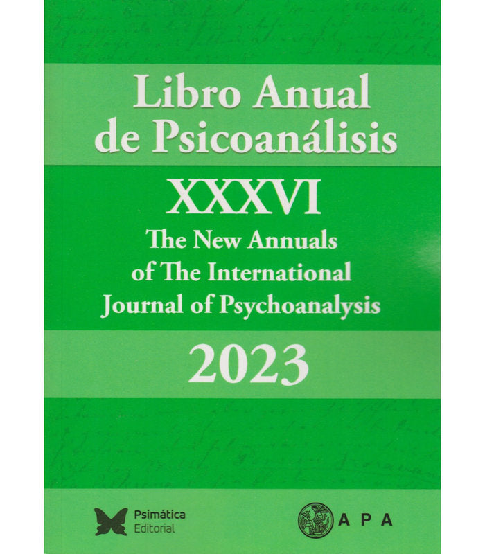 LIBRO ANUAL DE PSICOANALISIS 2023 | AA,VV, | EDITORIAL PSIMATICA | 9788412908404 Imagen principal del producto