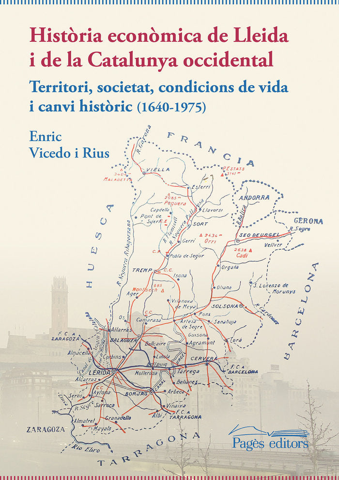 HISTORIA ECONOMICA DE LLEIDA I DE LA CATALUNYA OCCIDENTAL - 9788413033259 Imagen principal del producto