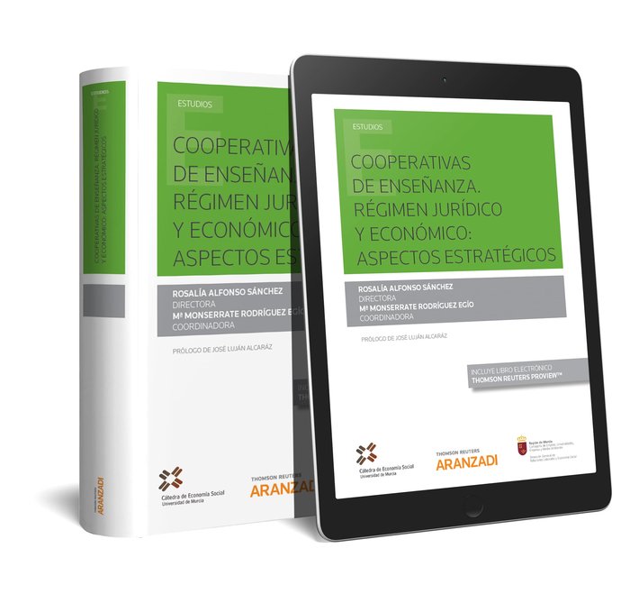 COOPERATIVAS DE ENSEÑANZA REGIMEN JURIDICO Y ECONOMICO - 9788413091587 Imagen principal del producto