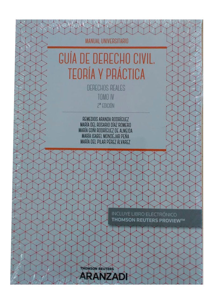 GUIA DE DERECHO CIVIL TIV TEORIA Y PRACTICA 2019 - 9788413096186 Imagen principal del producto