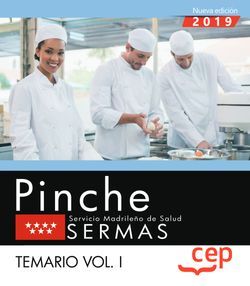 Pinche. Servicio Madrileño de Salud. SERMAS. Temario Vol. I. Imagen principal del producto