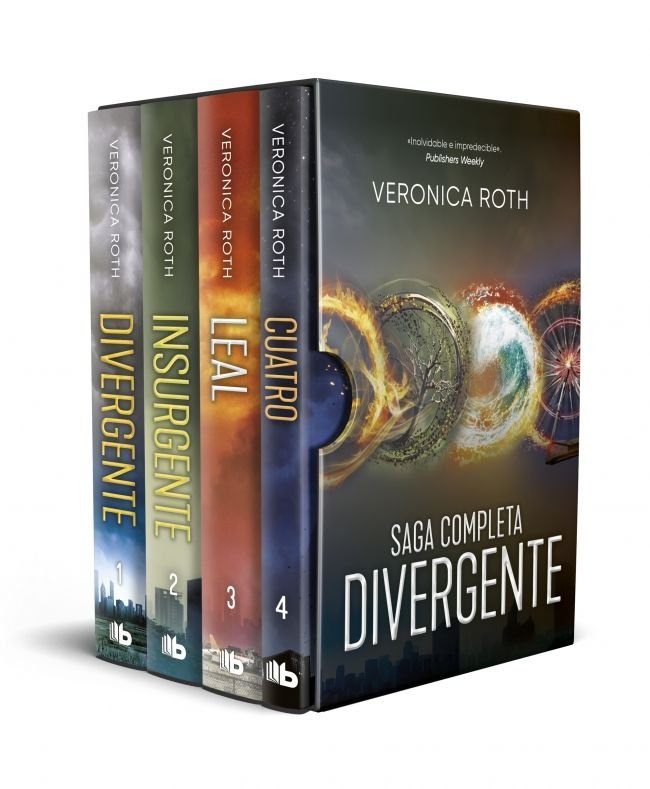 DIVERGENTE ESTUCHE DIVERGENTE INSURGENTE LEAL CUATRO | Roth,veronica | 9788413144986 (B de bolsillo)