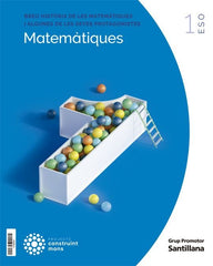 MATEMATIQUES 1 SEC CONSTRUINT MONS | Varios autores | 9788413150468 (GRUP PROMOTOR SANTILLANA)