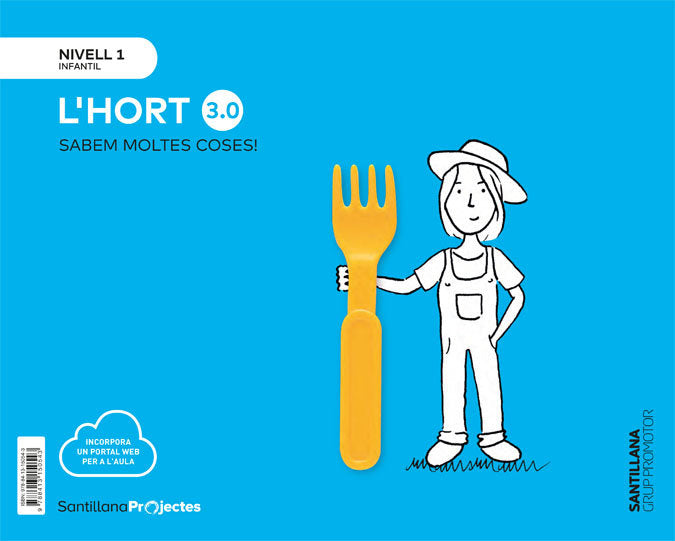 CUANTO SABEMOS 3,0 1 EL HUERTO 3AÑOS CATALAN 19 | Varios Autores | 9788413150543 (Grup Promotor Santillana)